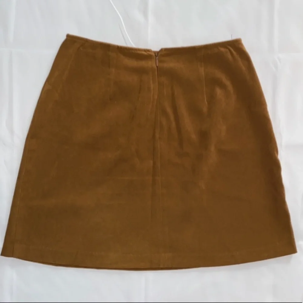 Vintage Express Faux Suede Skirt